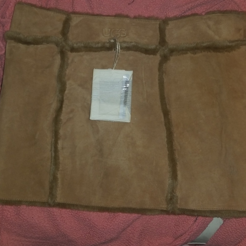 Uggs sheepskin shirt.